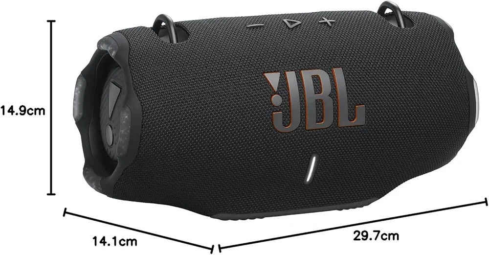 JBL XTREME 4 BLK – Powerful Portable Bluetooth Speaker with Deep Bass and 24-Hour Playtime