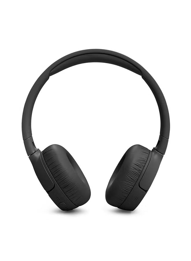 Tune 670 Adaptive Noice Cancelling Wireless On Ear Headphones Pure Bass Sound Black