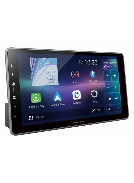 Pioneer DMH-ZF7650BT 9" Floating AV Receiver with Wireless Apple CarPlay, Android Auto