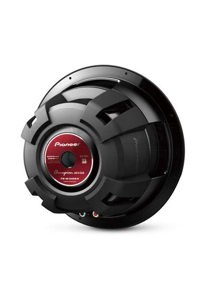 Pioneer TS-W312S4 12″ Single Voice Coil 4 ohm Component Car Subwoofer | 500W RMS, 1600W Peak Power
