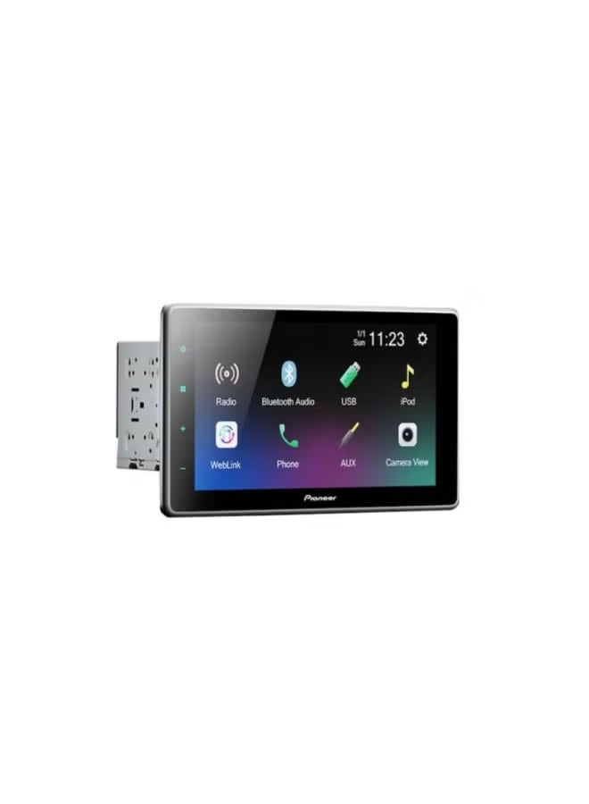 Pioneer DMH-AF555BT | Double DIN 9.0" Capacitive WSVGA, Touchscreen Display, WebLink®, WebLink® Cast, Built-in Bluetooth® and Full HD Video Playback from USB Device