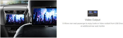 Pioneer Car Stereo DMH-A345BT,17.3 cm (6.8) WVGA Capacitive Touchscreen, BT/USB/AUX/Radio