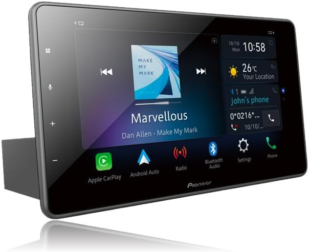 Pioneer DMH-ZF8550BT 9” Capacitive WSVGA Floating Type Touchscreen Display