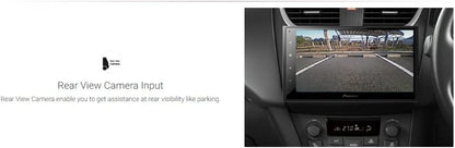 Pioneer Car Stereo DMH-A345BT,17.3 cm (6.8) WVGA Capacitive Touchscreen, BT/USB/AUX/Radio