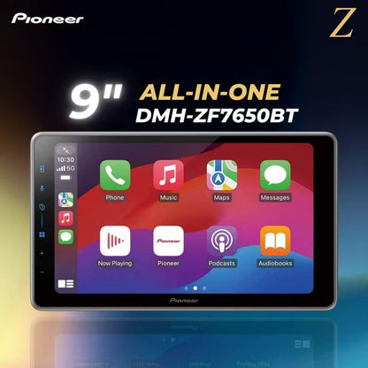 Pioneer DMH-ZF7650BT 9" Floating AV Receiver