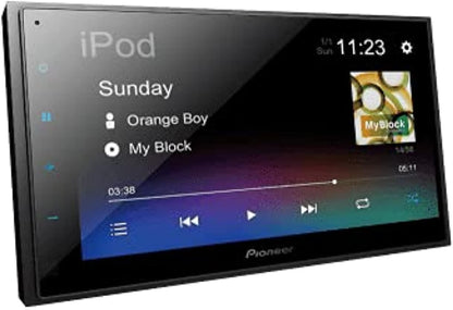 Pioneer Car Stereo DMH-A345BT,17.3 cm (6.8) WVGA Capacitive Touchscreen, BT/USB/AUX/Radio