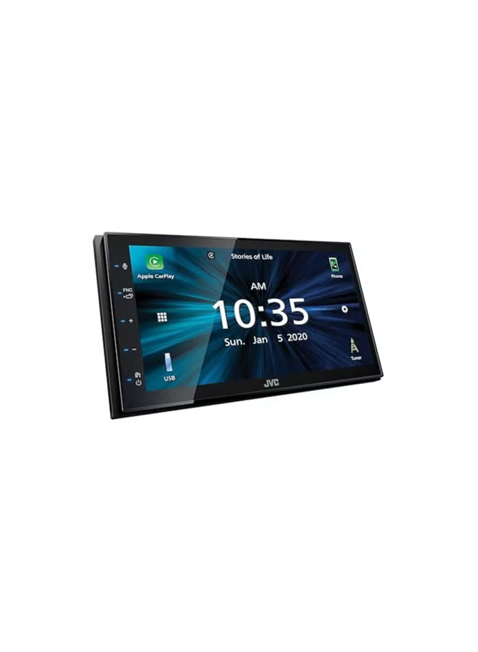 JVC KW-M560BT 6.8" 2-Din Bluetooth Car Stereo – Apple CarPlay, Android Auto, Hands-Free