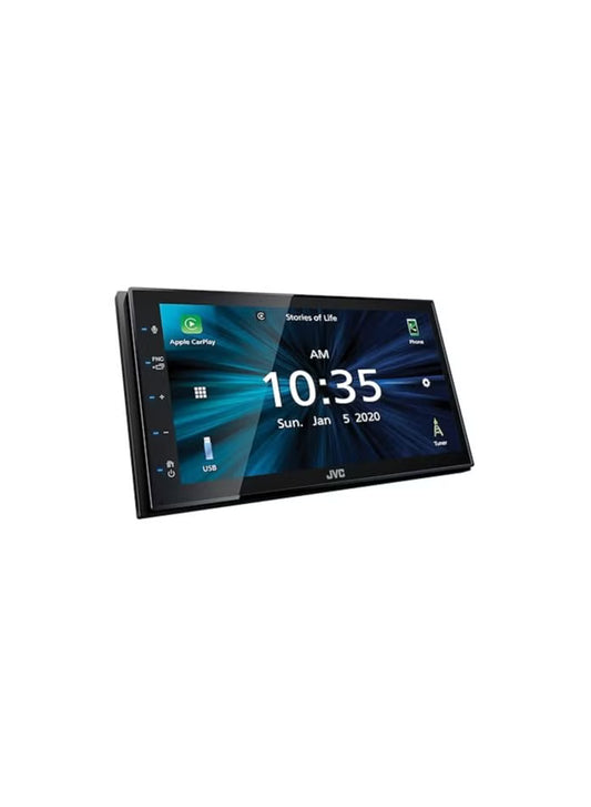 JVC KW-M560BT 6.8" 2-Din Bluetooth Car Stereo – Apple CarPlay, Android Auto, Hands-Free