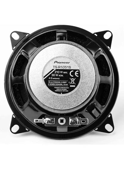 Pioneer TS R1051S 210W 10cm 3 Way Coaxial Speakers