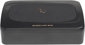 BASS LINK MINI-I – Compact Active Underseat Car Subwoofer  Deep Bass. Clean Output. Space-Saving Design.