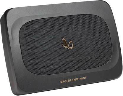 BASS LINK MINI-I – Compact Active Underseat Car Subwoofer  Deep Bass. Clean Output. Space-Saving Design.
