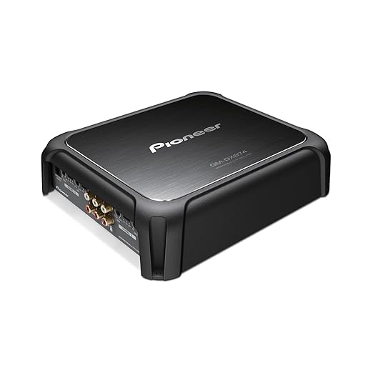 Pioneer GM-DX874 4-Channel Bridgeable Amplifier with Bass Boost Remote