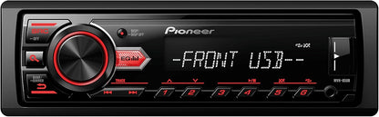 Pioneer MVH-85UB Digital Media Car Stereo Receiver, USB, Auxiliary, MP3 Playback, Mixtrax, Media App Control, Siri Eyes Free Compatible