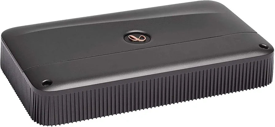 Infinity Reference 3004A 4-Channel Car Amplifier – 75W × 4 @4Ω / 100W × 4 @2Ω, Bridged 200W×2, Compact Class-H Power for Premium Car Audio Upgrade