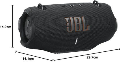 JBL XTREME 4 BLK – Powerful Portable Bluetooth Speaker with Deep Bass and 24-Hour Playtime