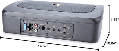 BASS LINK MINI-I – Compact Active Underseat Car Subwoofer  Deep Bass. Clean Output. Space-Saving Design.