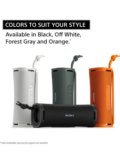 ULT Field 1 Wireless Ultra Portable Bluetooth Compact Speaker, IP67 Waterproof, Dustproof and Rustproof with Enhanced Bass, 12 Hour Battery and Detachable Strap, UAE Model, 2024 Black