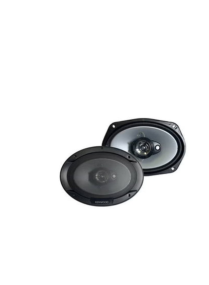 Kenwood KFC-S6966 Stage Sound Series 6"x9" 3-Way Car Speakers – 400W Peak Power, 45W RMS, Flush Mount Design