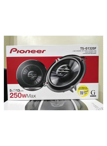 Pioneer TS-G1320F 5.25″ 2 Way Car Audio Speakers | 35W RMS, 250W Peak Power