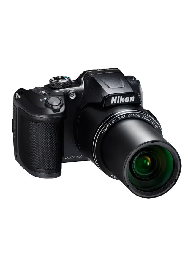Nikon Coolpix B500 Point And Shoot Camera 40X Wide Optical Zoom-Nikkor Ed Glass Lens 16Mp With Tilt Lcd Screen, Built-In Wi-Fi, Nfc tooth