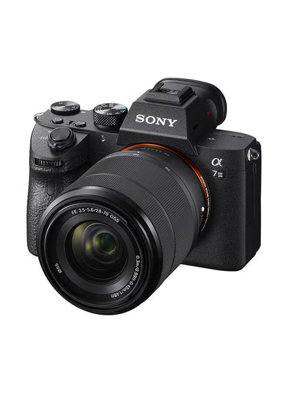 Alpha A7 III Full-Frame Professional Camera 35Mm Sensor With Sel2870 Interchangeable Lens, 24.2 Megapixels - Black (Ilce-7M3K)