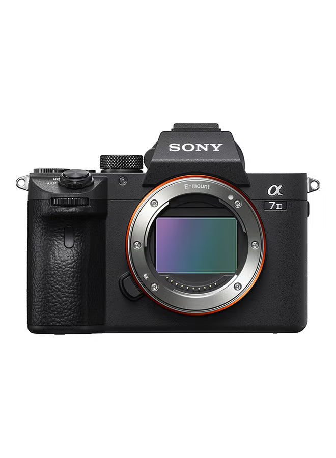 Alpha A7 III Full-Frame Professional Camera 35Mm Sensor With Sel2870 Interchangeable Lens, 24.2 Megapixels - Black (Ilce-7M3K)