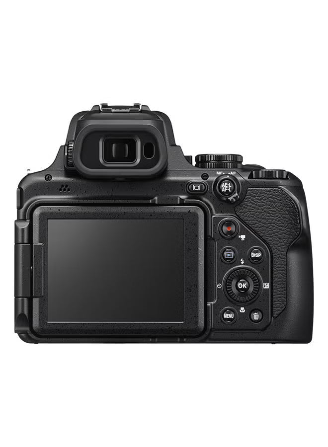 Coolpix P1000 Point And Shoot Camera 125x Wide Optical Zoom-Nikkor ED Glass Lens 16MP With Vari-Angle LCD Screen Built-In Wi-Fi And Bluetooth