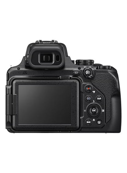 Coolpix P1000 Point And Shoot Camera 125x Wide Optical Zoom-Nikkor ED Glass Lens 16MP With Vari-Angle LCD Screen Built-In Wi-Fi And Bluetooth