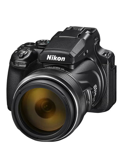 Coolpix P1000 Point And Shoot Camera 125x Wide Optical Zoom-Nikkor ED Glass Lens 16MP With Vari-Angle LCD Screen Built-In Wi-Fi And Bluetooth