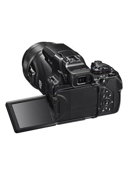 Coolpix P1000 Point And Shoot Camera 125x Wide Optical Zoom-Nikkor ED Glass Lens 16MP With Vari-Angle LCD Screen Built-In Wi-Fi And Bluetooth