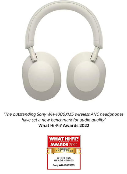 WH-1000XM5 Wireless Noise-Cancelling Headphones Whitw