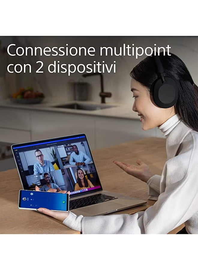 WH-1000XM5 Wireless Noise-Cancelling Headphones Whitw