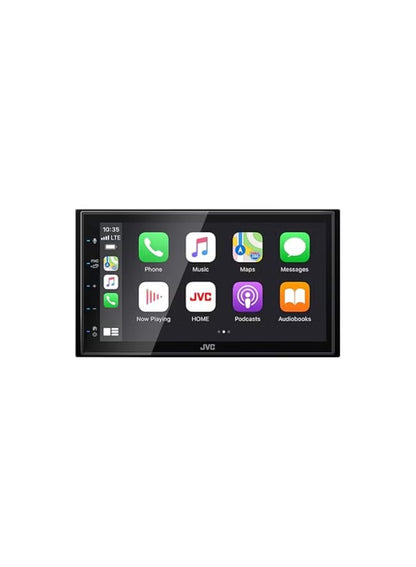 JVC KW-M560BT 6.8" 2-Din Bluetooth Car Stereo – Apple CarPlay, Android Auto, Hands-Free