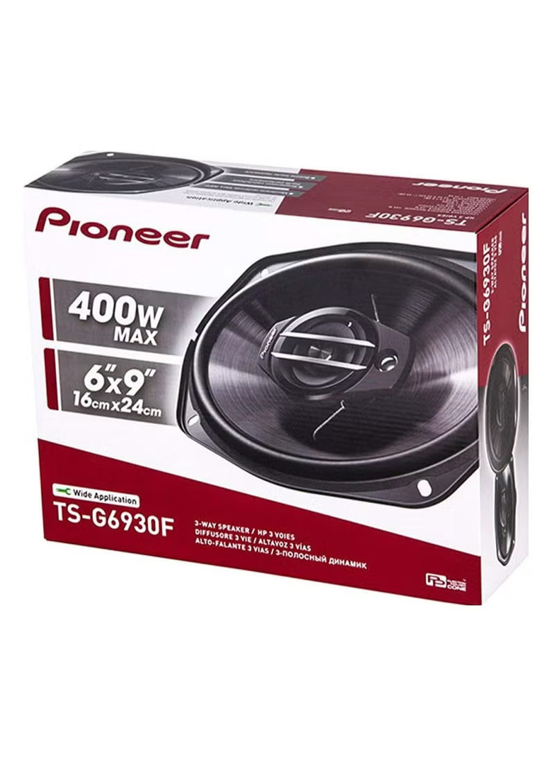 Pioneer TS-G6930F 6" x 9" 3-Way Coaxial Speaker 400W Max. / 45W Nom.