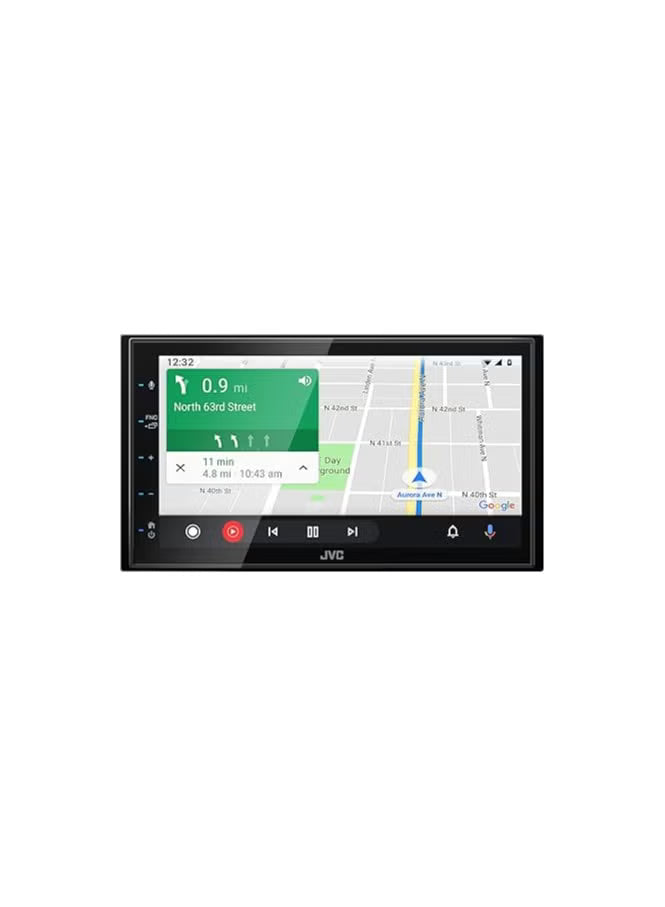 JVC KW-M560BT 6.8" 2-Din Bluetooth Car Stereo – Apple CarPlay, Android Auto, Hands-Free