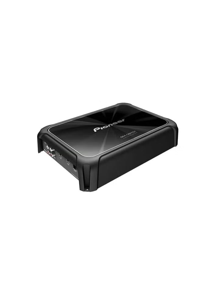 Pioneer Pioneer GM-D9701, 2400W car amplifier, 1200W RMS amplifier, Class-D monoblock amplifier, car audio amplifier, subwoofer amplifier, bass boost remote, 1-ohm stable amplifier, MOSFET power supply, variable low-pass filter