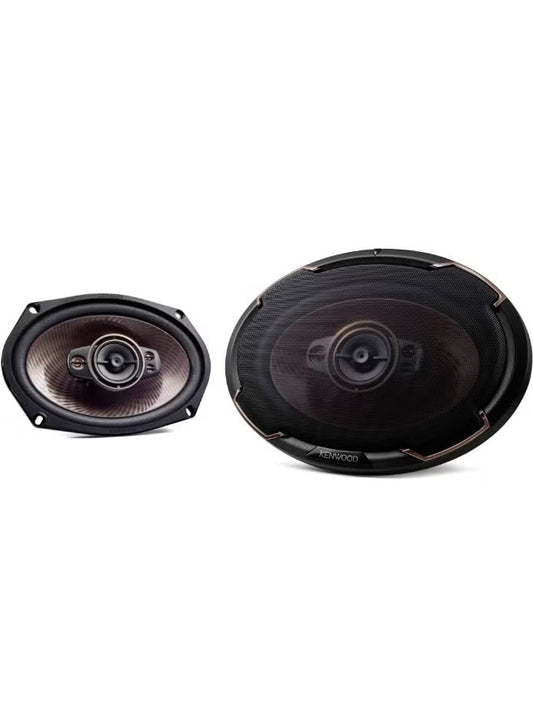 Kenwood KFC-PS6996 6"x9" 5-Way Car Speakers – 150W RMS / 650W Peak Power | Diamond Array Woofer | Acoustic Harmonizer | High-Fidelity Performance Series