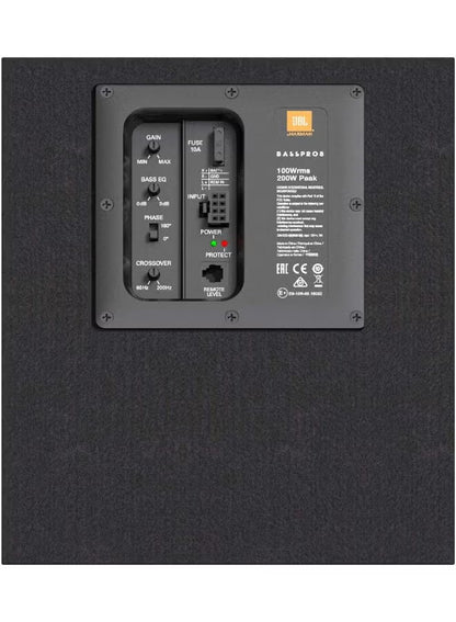 JBL BassPro 8 8" 200W Peak Powered Class D Enclosed Car Audio Subwoofer