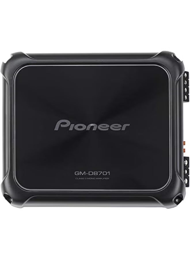 Pioneer Gm-D8701 1600W Class D Mono Amplifier With Bass Boost Remote