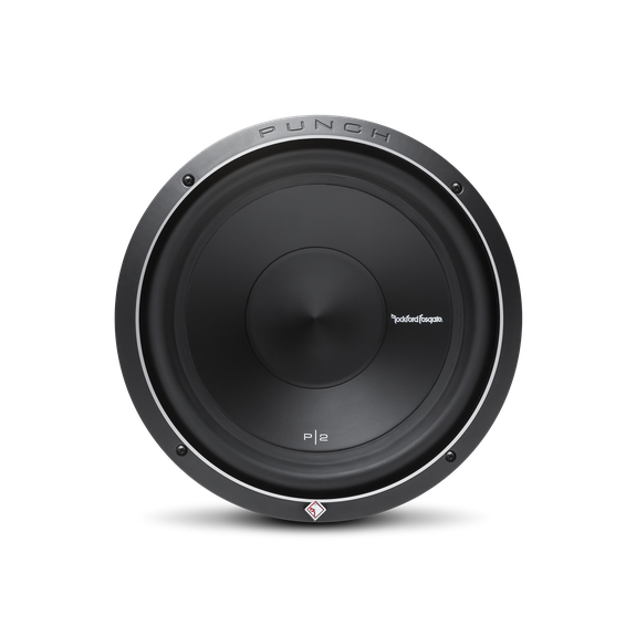 Rockford Fosgate P2D4-12 – 12" Dual 4-Ohm Subwoofer | 400W RMS / 800W Peak | Punch P2 Series | Deep Bass | High-Performance Car Audio Upgrade