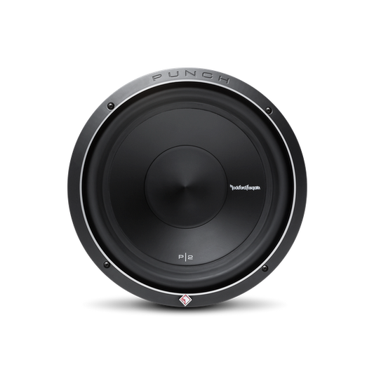Rockford Fosgate P2D4-12 – 12" Dual 4-Ohm Subwoofer | 400W RMS / 800W Peak | Punch P2 Series | Deep Bass | High-Performance Car Audio Upgrade